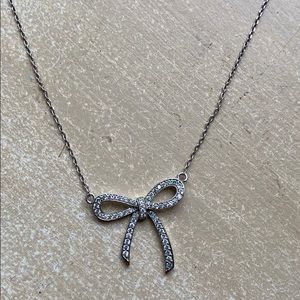 🎀💎 CZ Charming Bow necklace 💎🎀